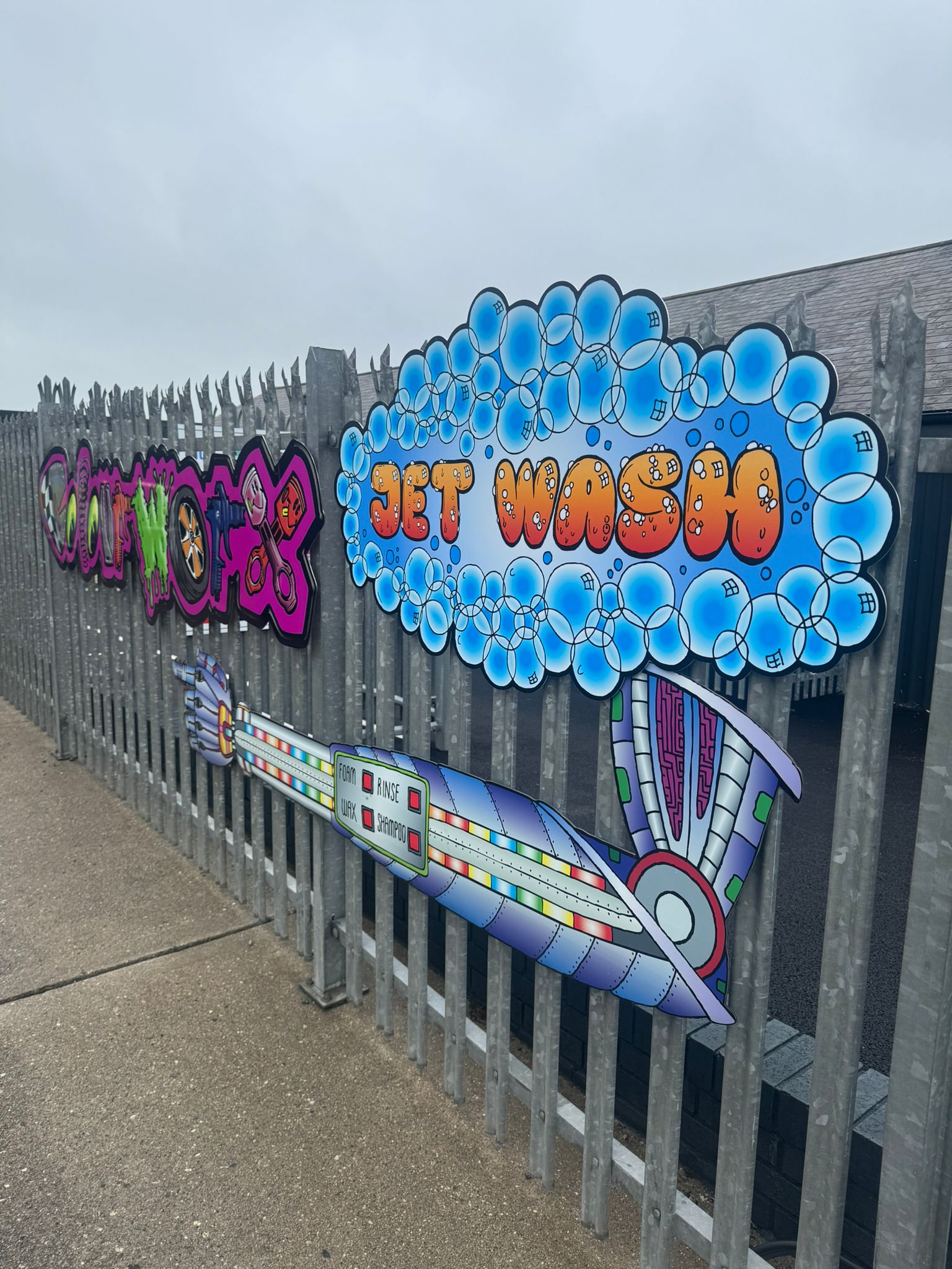 The Colourworx Newquay Jet Wash Station