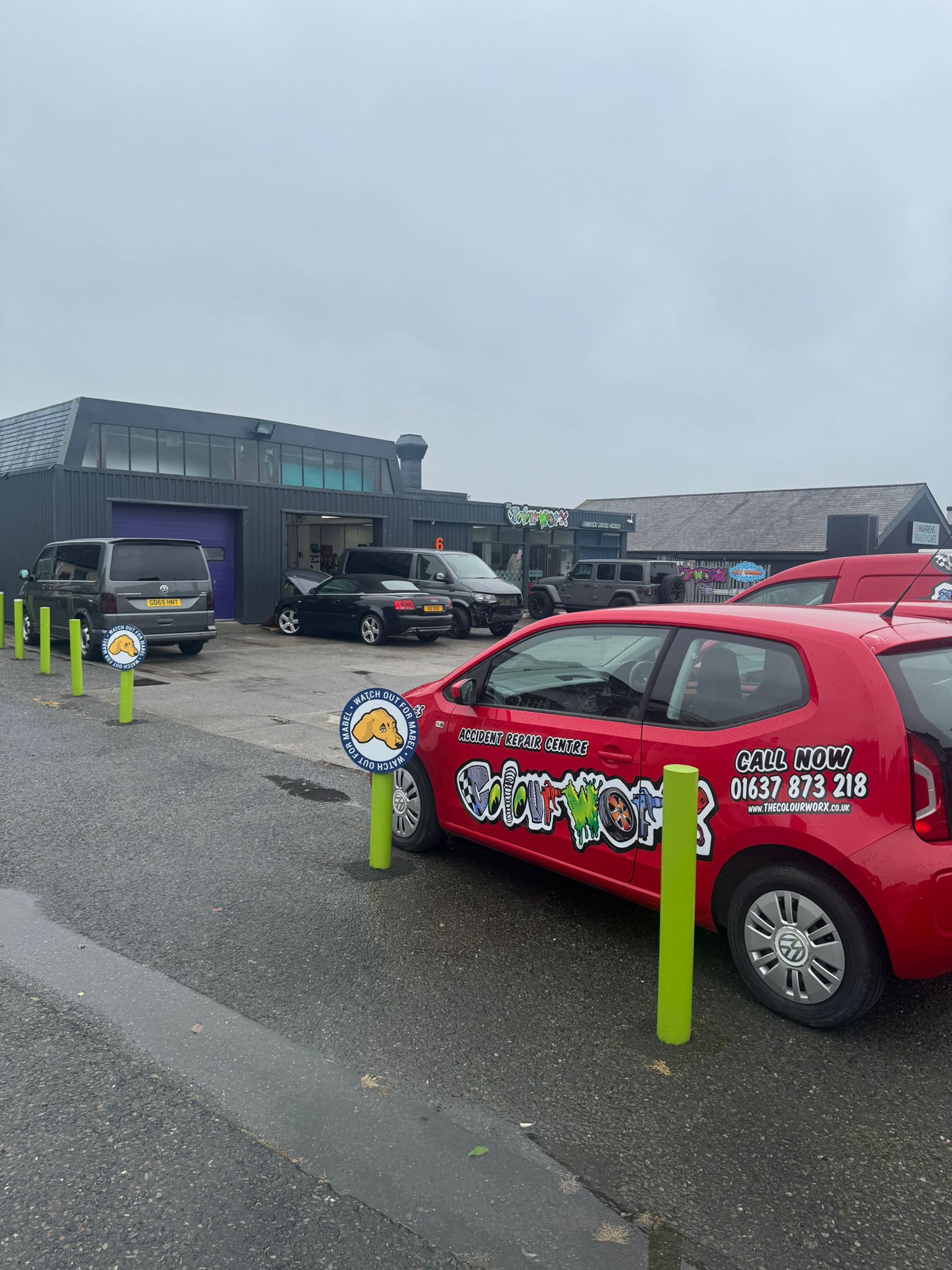 The Colorworxs Newquay workshop
