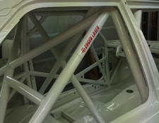 Painted BMW body frame